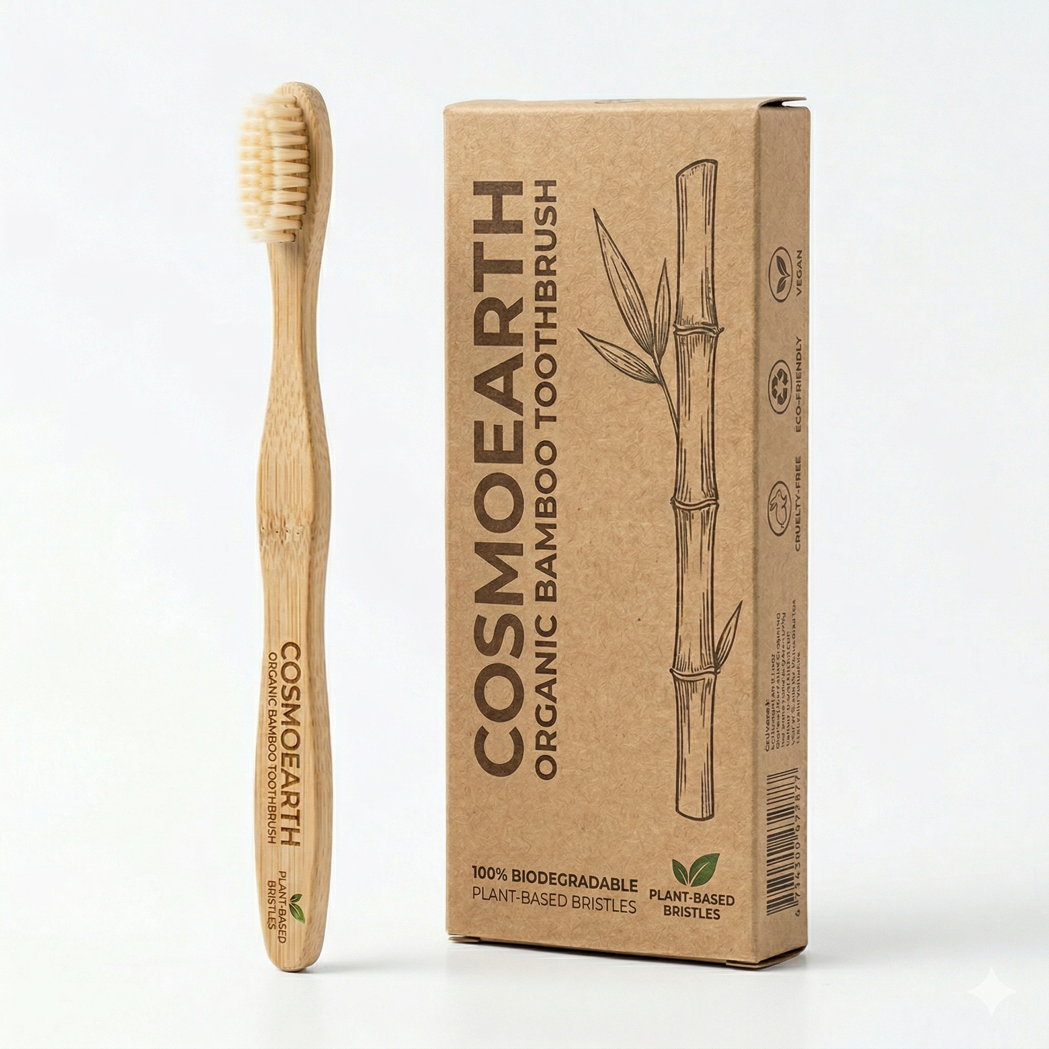 Cosmoearth Bamboo Toothbrush