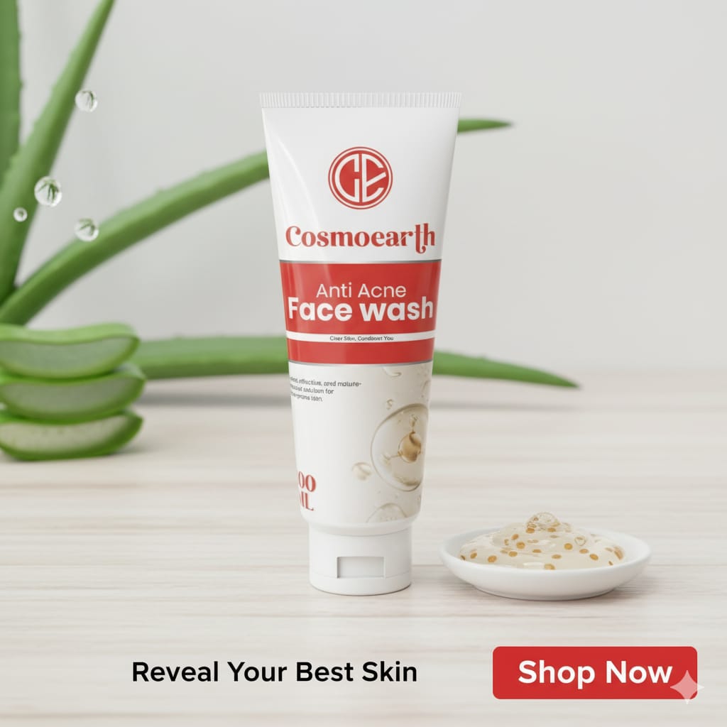 Cosmoearth Combo Anti Acne Face Wash for Oily & Acne-Prone Skin | 100ml (Pack of 2)