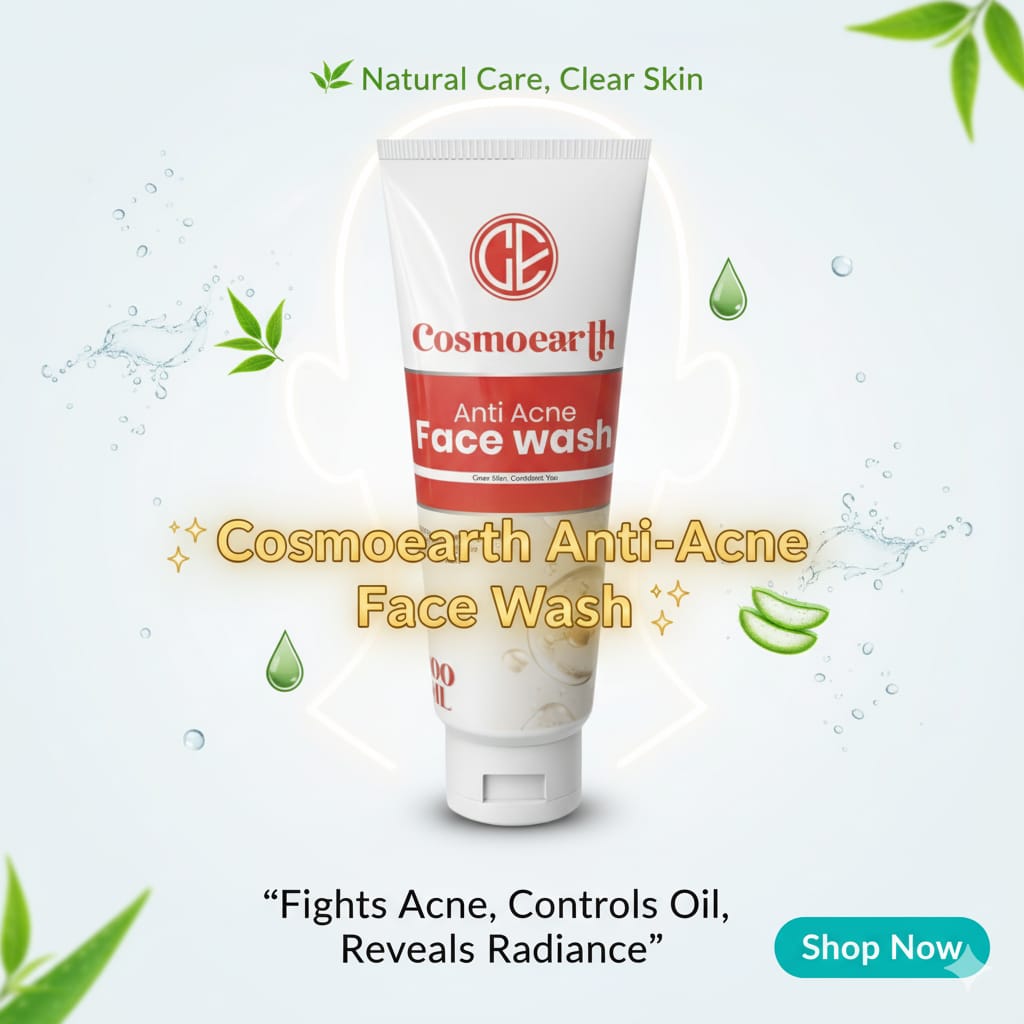 Cosmoearth Combo Anti Acne Face Wash for Oily & Acne-Prone Skin | 100ml (Pack of 2)