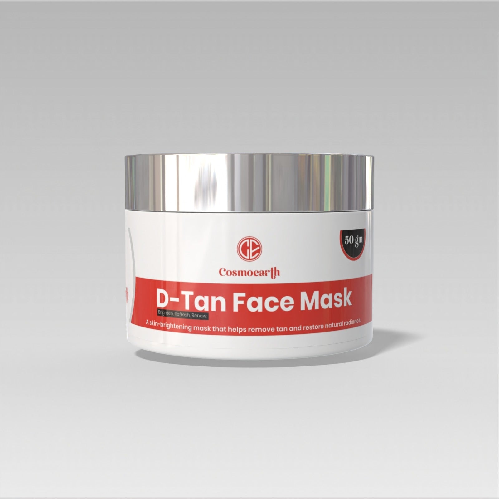 Cosmoearth D-Tan Face Mask – Skin Brightening & Tan Removal – 50 gm