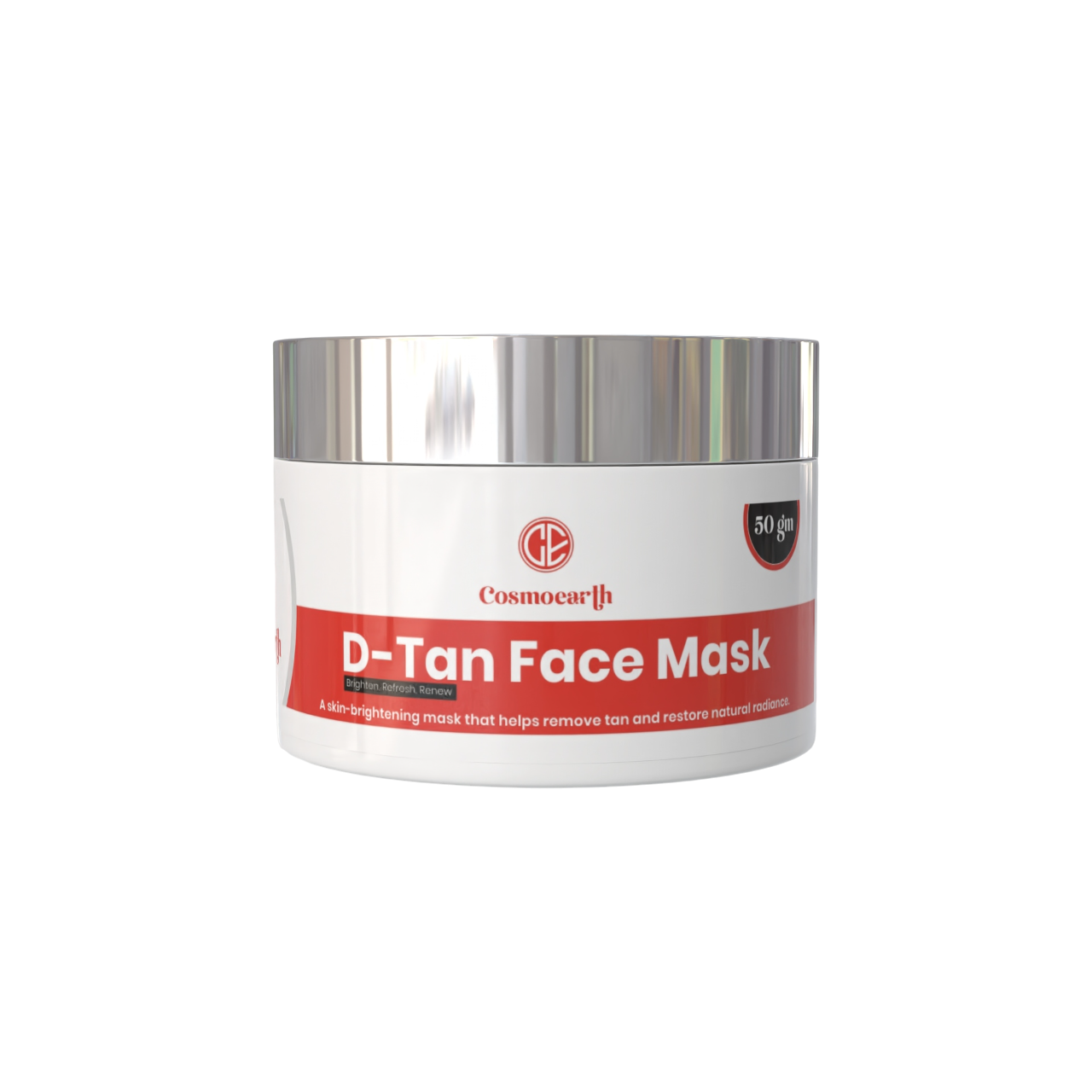 Cosmoearth D-Tan Face Mask – Skin Brightening & Tan Removal – 50 gm