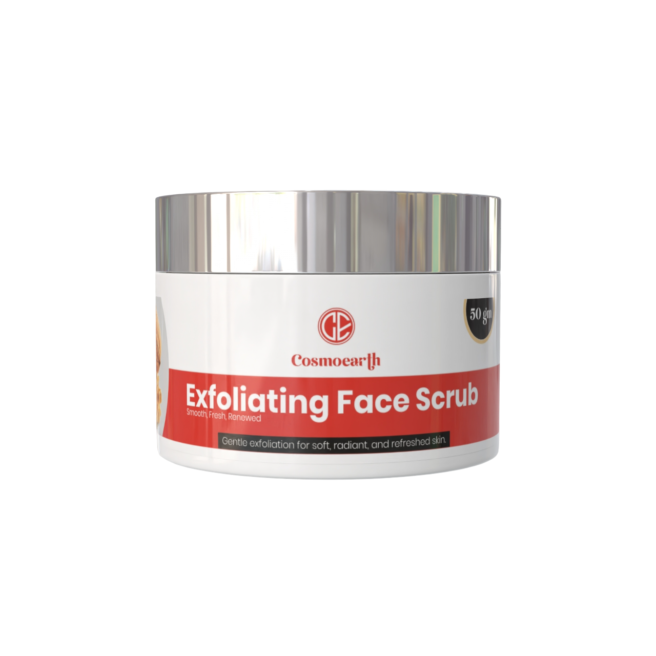 Cosmoearth Exfoliating Face Scrub – Smooth & Radiant Skin – 50 gm