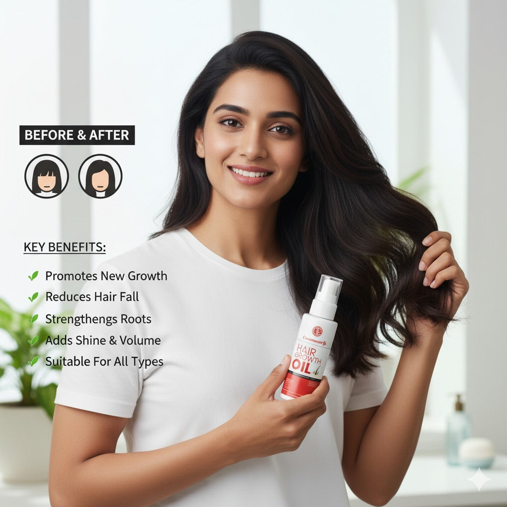 Cosmoearth Hair Growth Oil – Healthy Hair Growth – 100 ml