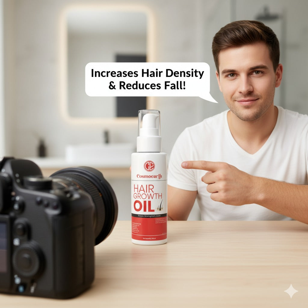 Cosmoearth Hair Growth Oil – Healthy Hair Growth – 100 ml
