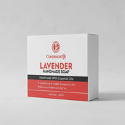Cosmoearth Lavender Handmade Soap - Reduces Sun Tan & Marks- 100 gm