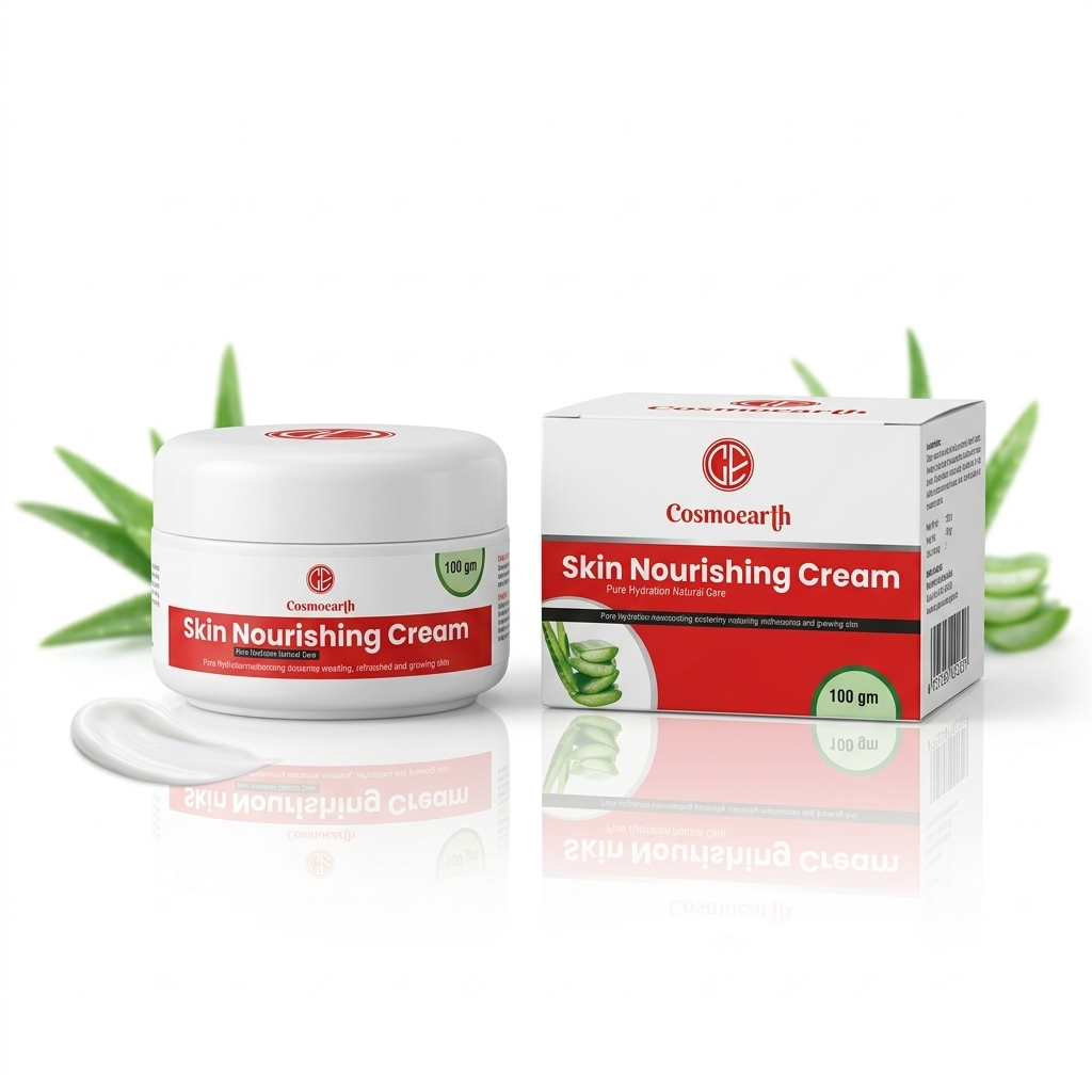 Cosmoearth Skin Nourishing Cream for Deep Hydration & Glowing Skin (100g)