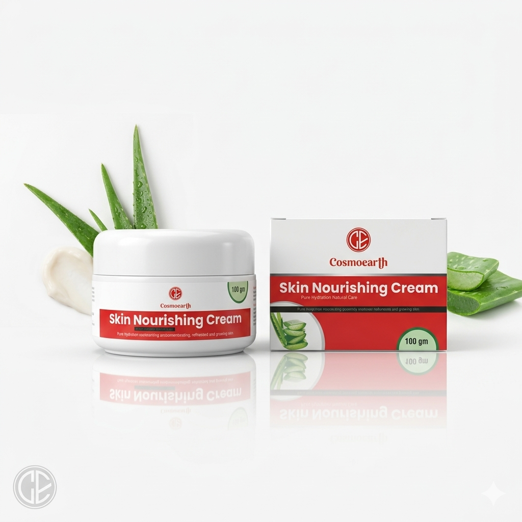 Cosmoearth Skin Nourishing Cream for Deep Hydration & Glowing Skin (100g)